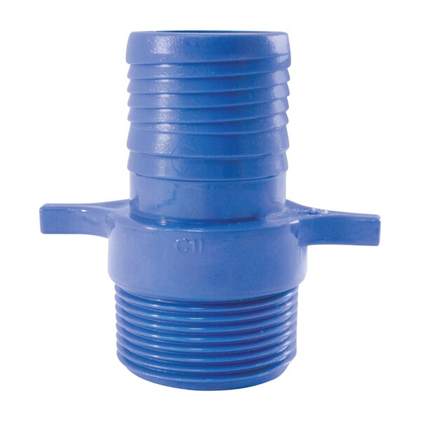 Blue Twister Apollo Blue Twister 1-1/4 in. Insert in to X 1-1/4 in. D MPT Acetal Male Adapter 1 pk ABTMA114 - main
